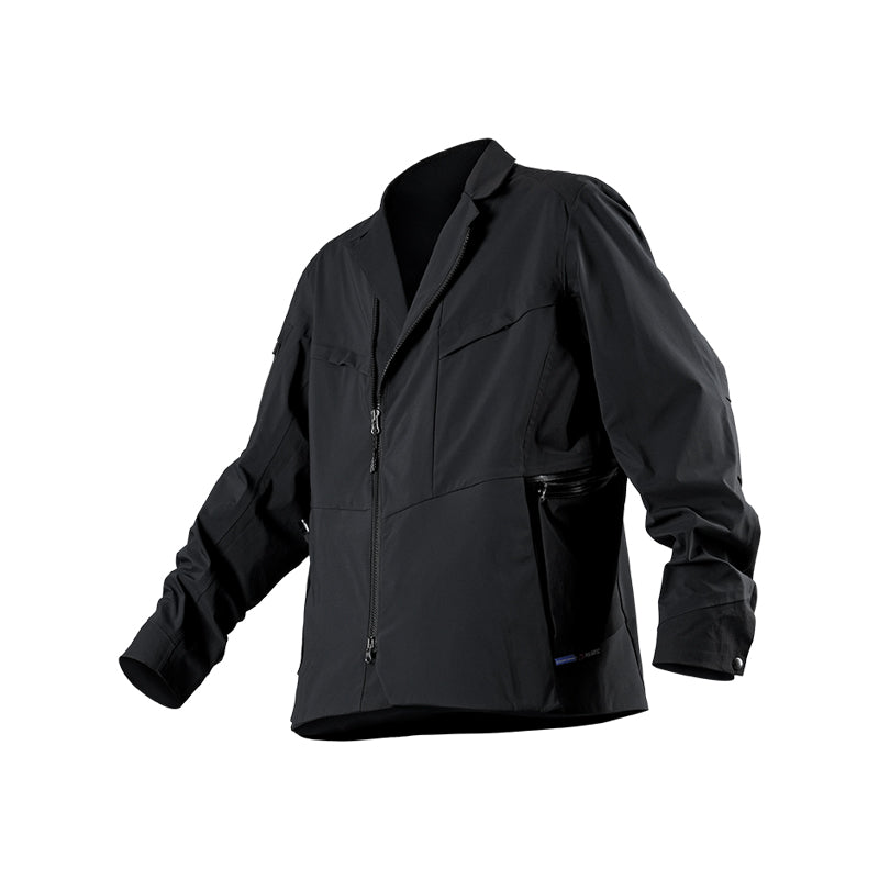 0263 V-SHAPED LAPEL POLARTEC NEOSHELL WATERPROOF SUIT JACKET