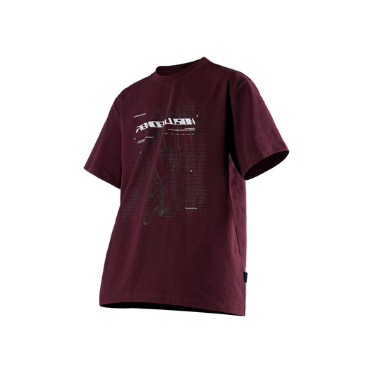 0268 DIGITAL PULSE DYNAMIC RIPPLE PRINTING SORONA T-SHIRT