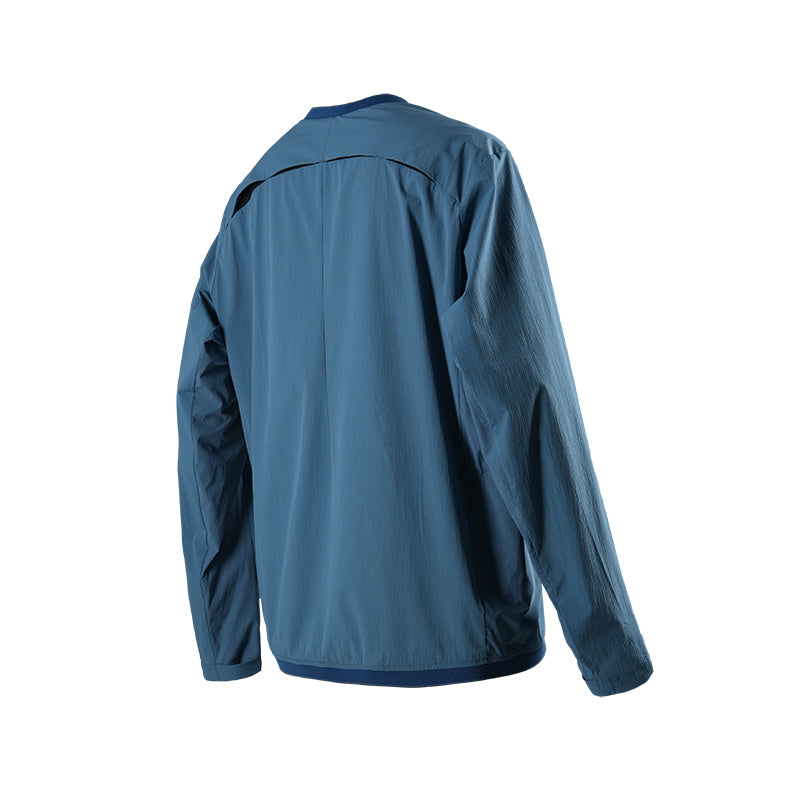 0272 QUICK-DRY ZIPPER POCKET LONG SLEEVES T-SHIRT