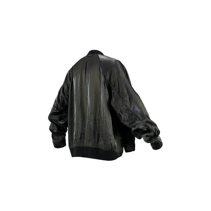 0262 TORAY METAL TEXTURE LIGHTWEIGHT MA1 JACKET