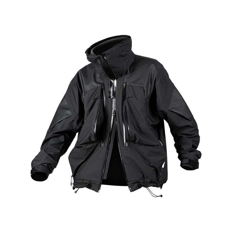 0255 3-IN-1 POLARTEC / PRIMALOFT FLEECE 2L HARD SHELL WARM JACKET