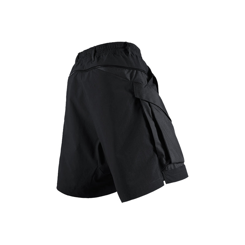 0271 CURVED HALF ZIPPER HEAT DISSIPATION DWR SHORTS
