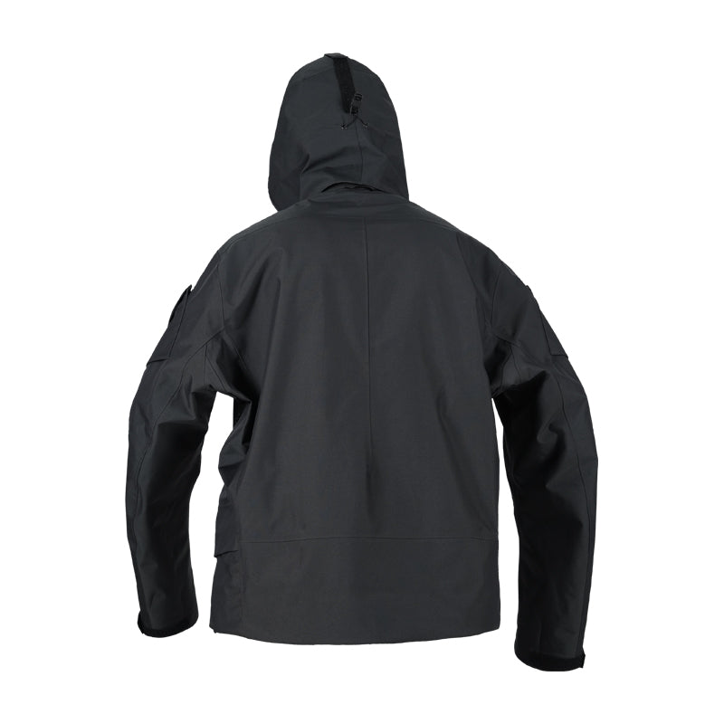 0256 DERMIZAX 3L HARD SHELL DETACHABLE HAT STAND UP COLLAR JACKET