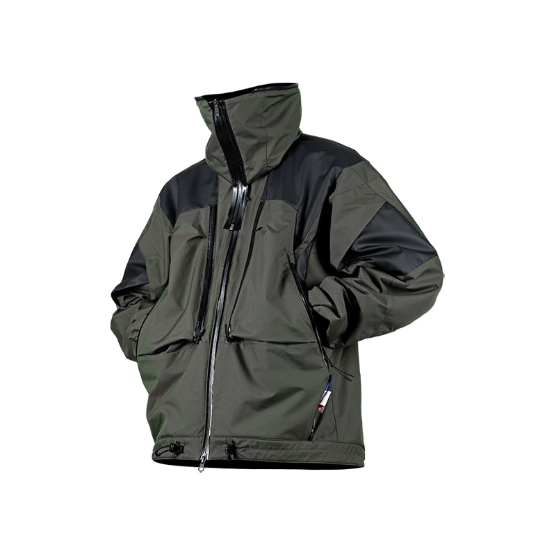 0255 3-IN-1 POLARTEC / PRIMALOFT FLEECE 2L HARD SHELL WARM JACKET