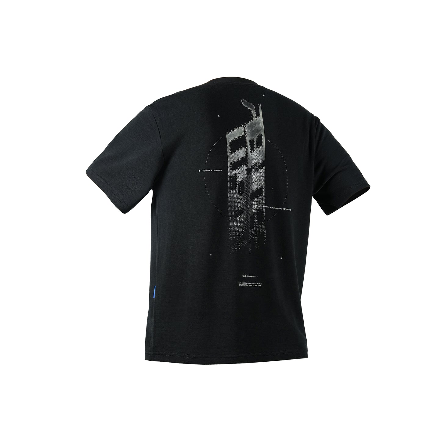 0242 MERINO WOOL PRINT T-SHIRT