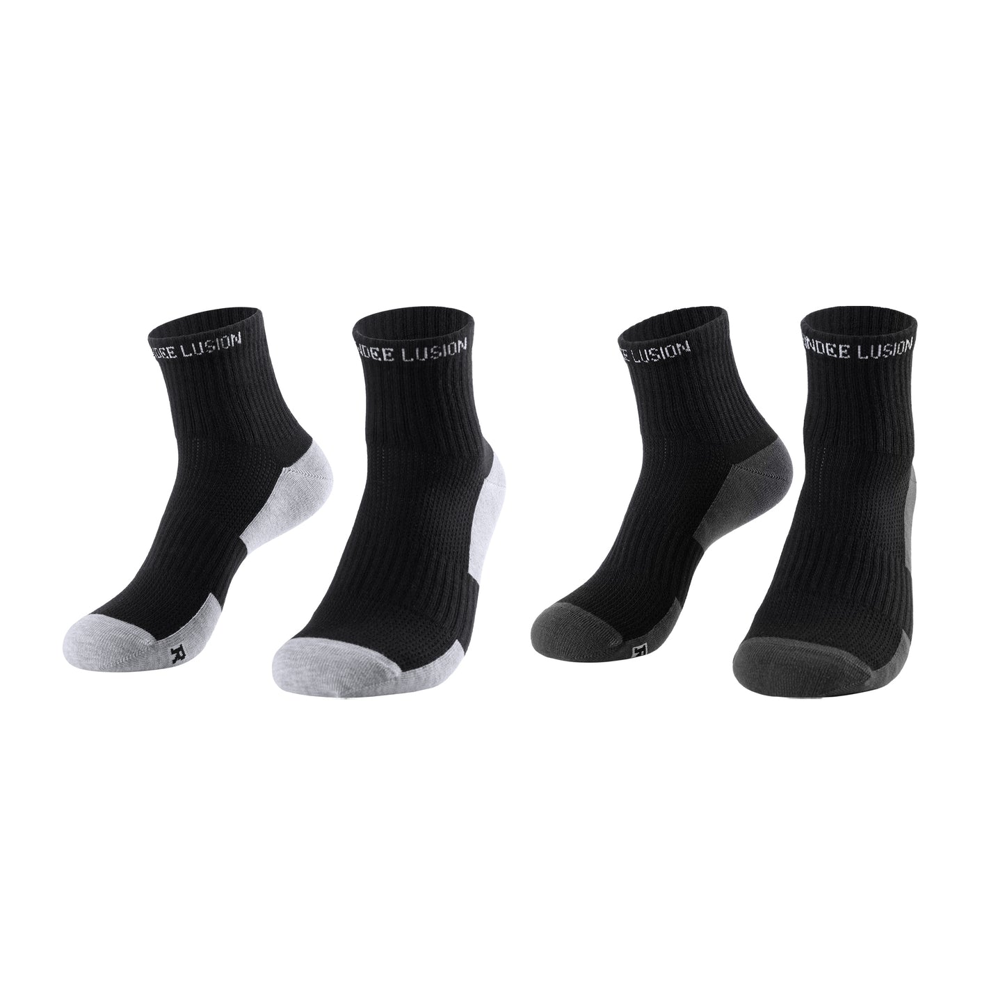 A025/A026 MODULE SPLICING SLOGAN COTTON SOCKS (SHORT/LONG)
