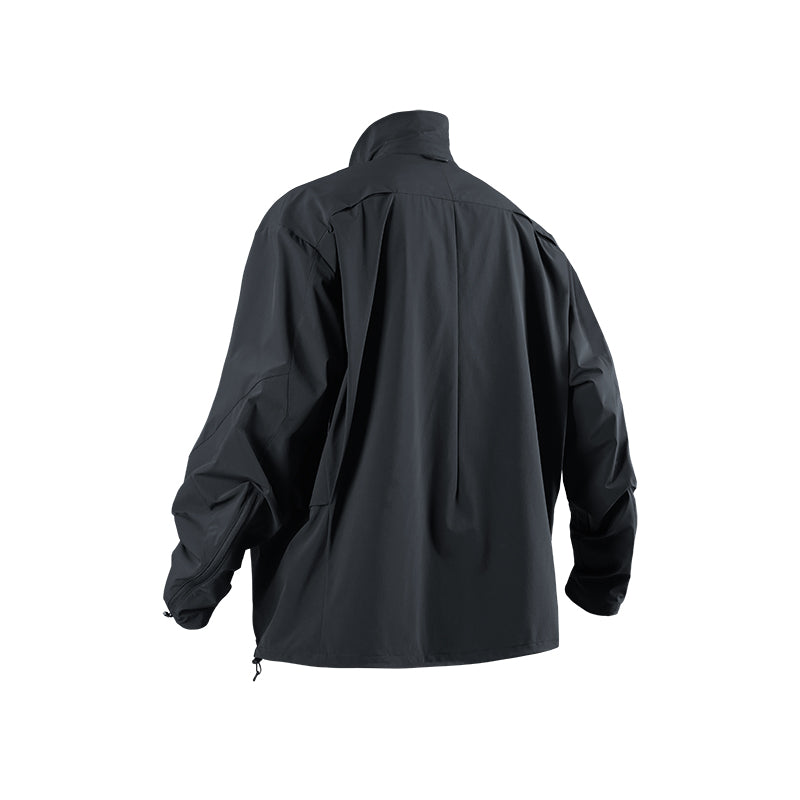 0275 QUICK RELEASE ZIPPER POCKET WATERPROOF JACKET