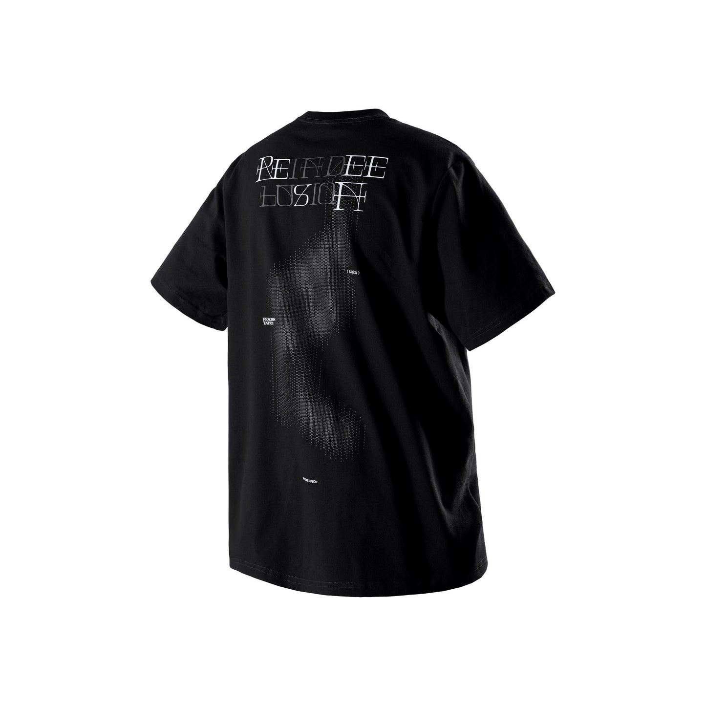 0260 FRAGMENTATION LUMINOUS PRINTED SORONA T-SHIRT