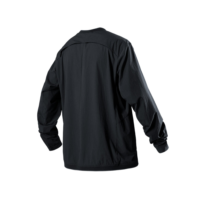 0272 QUICK-DRY ZIPPER POCKET LONG SLEEVES T-SHIRT