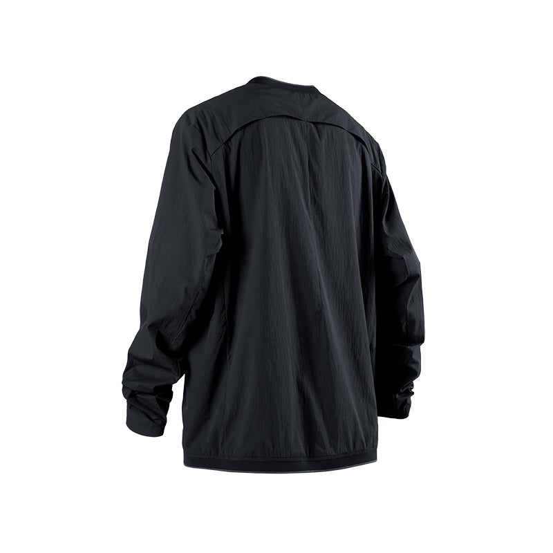 0272 QUICK-DRY ZIPPER POCKET LONG SLEEVES T-SHIRT